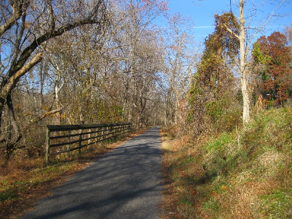 The trail near Georgetown