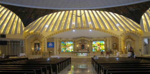 Divine Mercy Shrine church interior