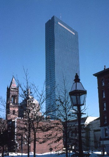 Hancock tower after 78 blizzard