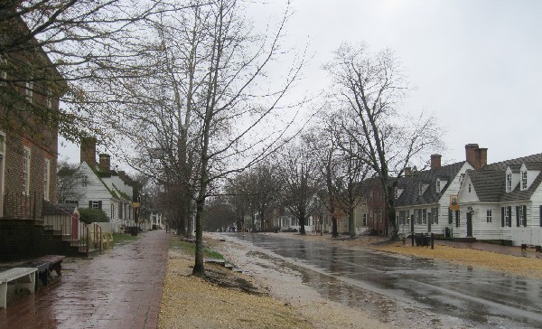 A street in Williamsburg