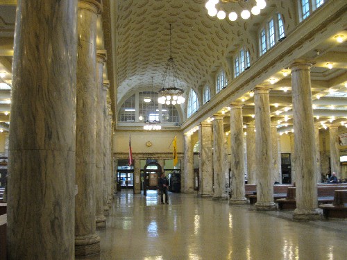 Utica Union Station interior